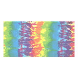 Tie-Dye Picture Card