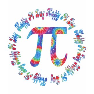 Tie Dye Pi Day Tees and Gifts shirt
