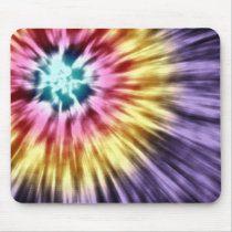 Tie Dye Purple Mousepads