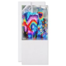 Tie Dye Shirts rack cards