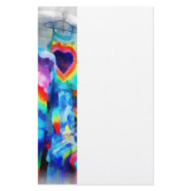 Tie Dye Shirts stationery
