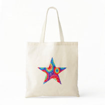 Tie Dye Star Bag