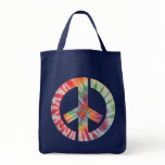 Tie-Dye Stencil Peace bags