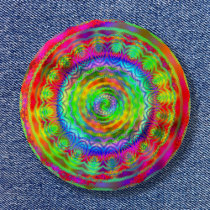 Tie Dye Target buttons