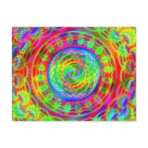 Tie Dye Target postcards by annaleeblysse Tie Dye Target postcards