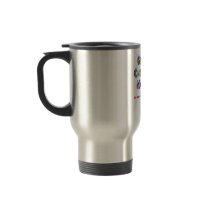 Tie-Dye Travel Mug by flowermama Tie-Dye Travel Mug