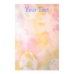 Tie Dyed Batik / Watercolor effect Stationery