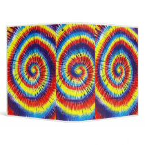 Tie-Dyed binders
