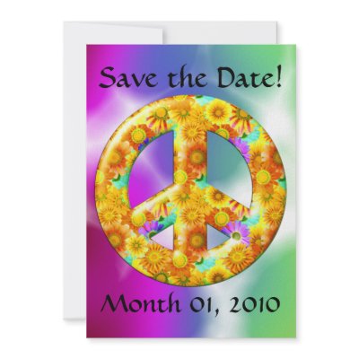 tie dyed peace sign