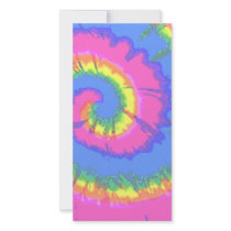 Tie-Dyed photo cards