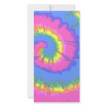 Tie-Dyed Photo Greeting Card