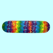 Tie-Dyed-Skateboard skateboards