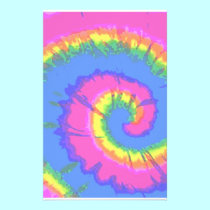 Tie-Dyed stationery