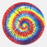 Tie-Dyed Stickers