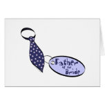 Tie Father of the Bride Gifts Greeting Card