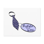 Tie Father of the Groom Gift Post Card