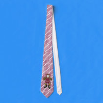 Tie for Wrestling Coach - Maroon by ZachBear Tie for Wrestling Coach - Maroon