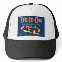 Tie-It-On Pears Vintage Advertisement Trucker Hats