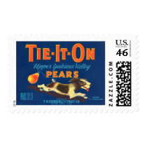 Tie-It-On Pears Vintage Advertisement Stamps