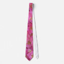 Tie - Pink Flowers