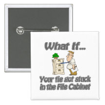 Tie Stuck File Cabinet Pins