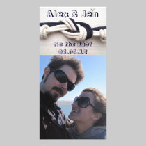 Tie the Knot Save the Date photo cards