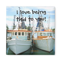 "Tied to You" magnet