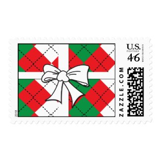 Tied with a Bow Christmas Stamps stamp