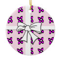 Tied with a Bow Ornament ornament