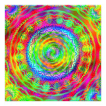 Tiedye Target invitations