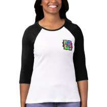 Tiedye Turtle Symmetry 2-Sided Women's Shirts