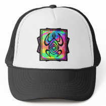 Tiedye Turtle Symmetry Hats