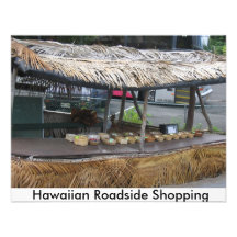 Tienda hawaiana del borde de la carretera comunicado