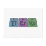 Tierra as Titanium Erbium Radium Post Cards
