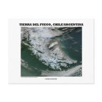 Tierra Del Fuego Chile/Argentina (Picture Earth) Post Card