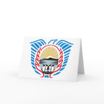 Tierra Del Fuego Coat of Arms Greeting Card