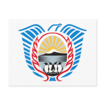 Tierra Del Fuego Coat of Arms Postcard