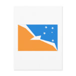Tierra del Fuego flag Post Cards