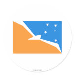 Tierra del Fuego flag Stickers