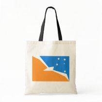 Tierra Del Fuego Province In Argentina, Antarctica Canvas Bags