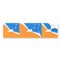 Tierra Del Fuego Province In Argentina, Antarctica Bumper Stickers