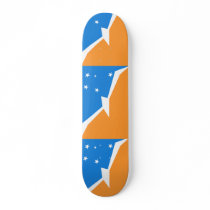 Tierra Del Fuego Province In Argentina, Antarctica Skate Board