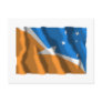 Tierra del Fuego waving flag Postcards