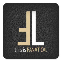TIF Square Logo Stickers stickers