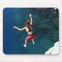 Tiff que salta Mousepad Alfombrillas De Ratón