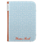 Tiffany blue and orange Trendy Kindle case caseable cases
