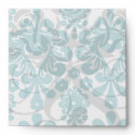 tiffany blue and white swirl damask pattern