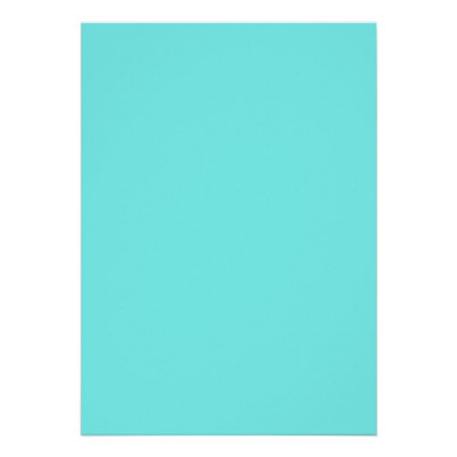 TIFFANY BLUE FLORAL PATTERN BIRTHDAY INVITATION