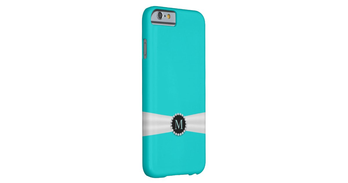 Tiffany Blue Monogram iPhone 6/6S Case | Zazzle