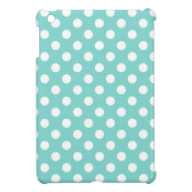 Tiffany Blue Polka Dot Cover For The iPad Mini